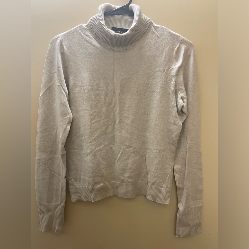 August Silk knits EUC turtle neck.